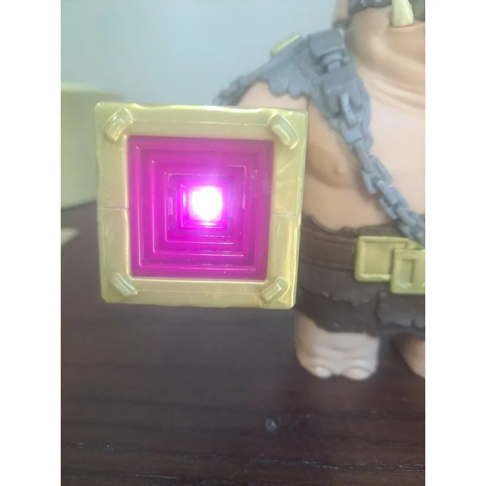 2024 Minecraft Movie Battle Mode Great Hog FigureMattel Mojang 6” Lights & Sound